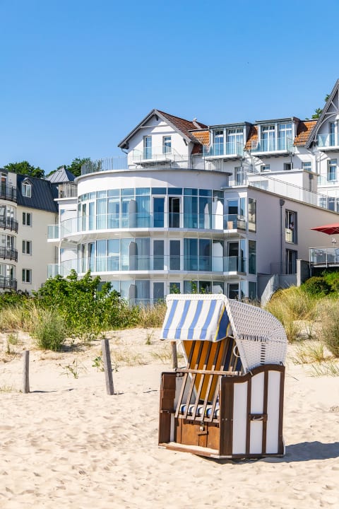 Außenansicht Hotel am Fischerstrand