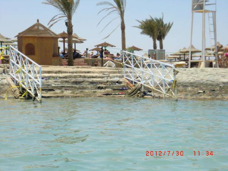 Strandzugang Le Jardin Aqua Park Resort