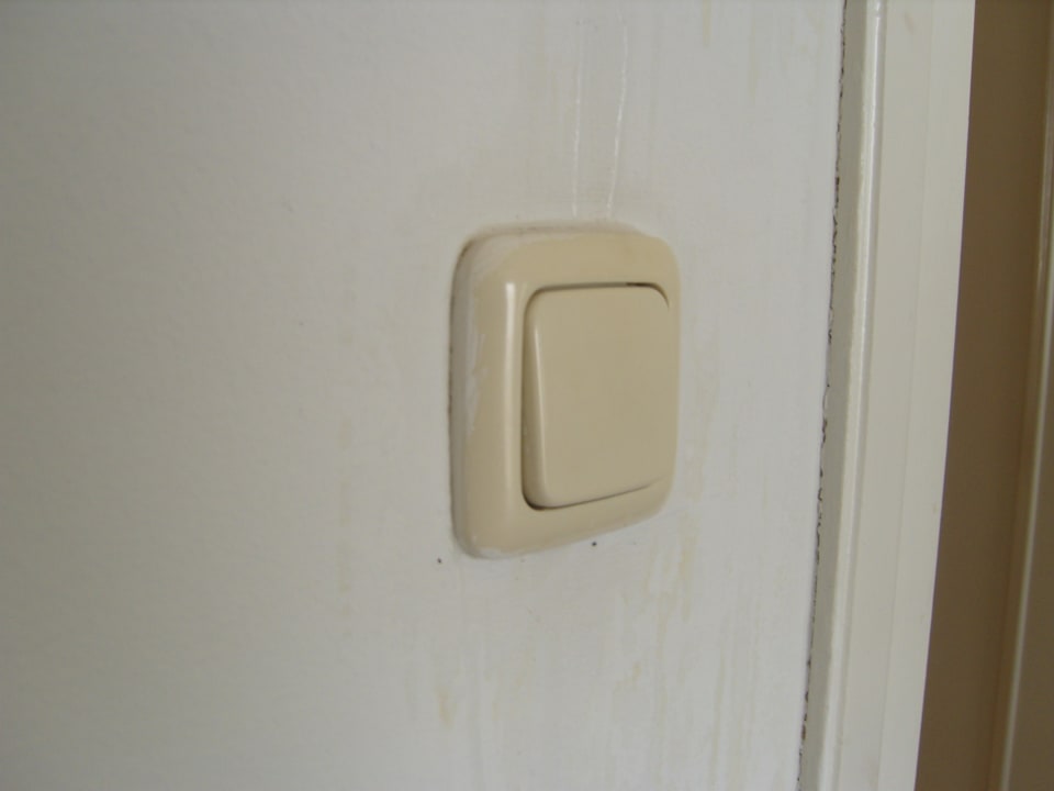 Climatisation qui coule sur l'interrupteur 230V El Mouradi Club Kantaoui