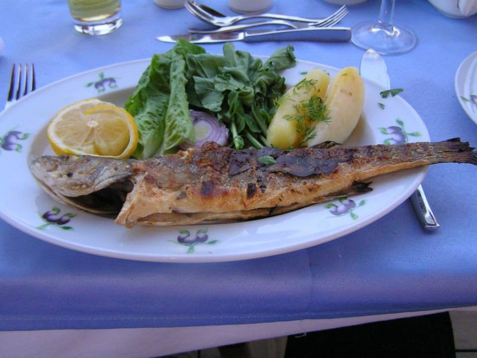 Hauptspeise Mittelmeerrestaurant Trendy Aspendos Beach Hotel