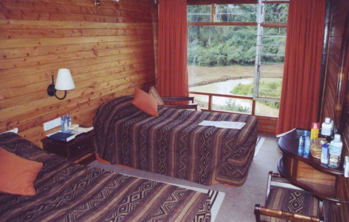 Unser Zimmer in der Lodge Hotel Serena Mountain Lodge