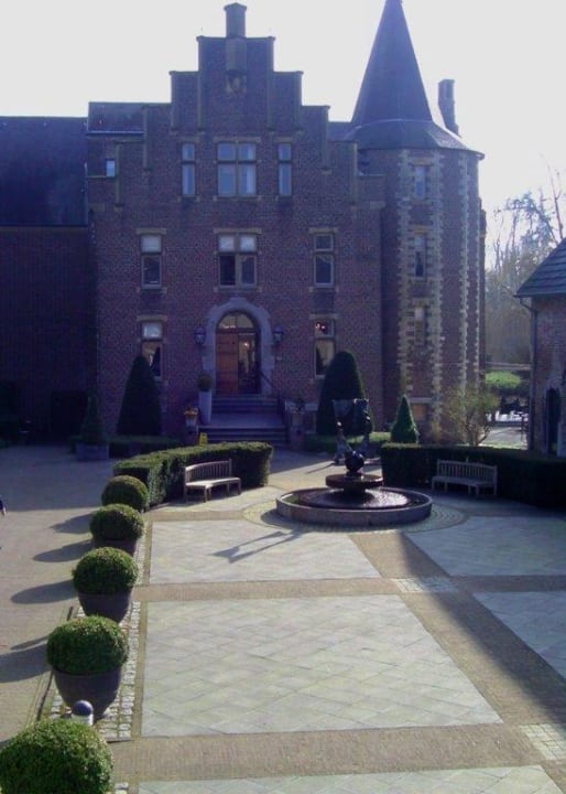 Ansicht vom Innenhof Hotel Kasteel Terworm