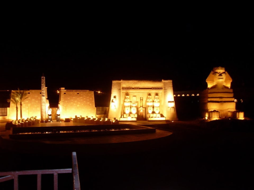 Lichtshow Alf Leila Wa Leila Pickalbatros Aqua Park Resort - Hurghada