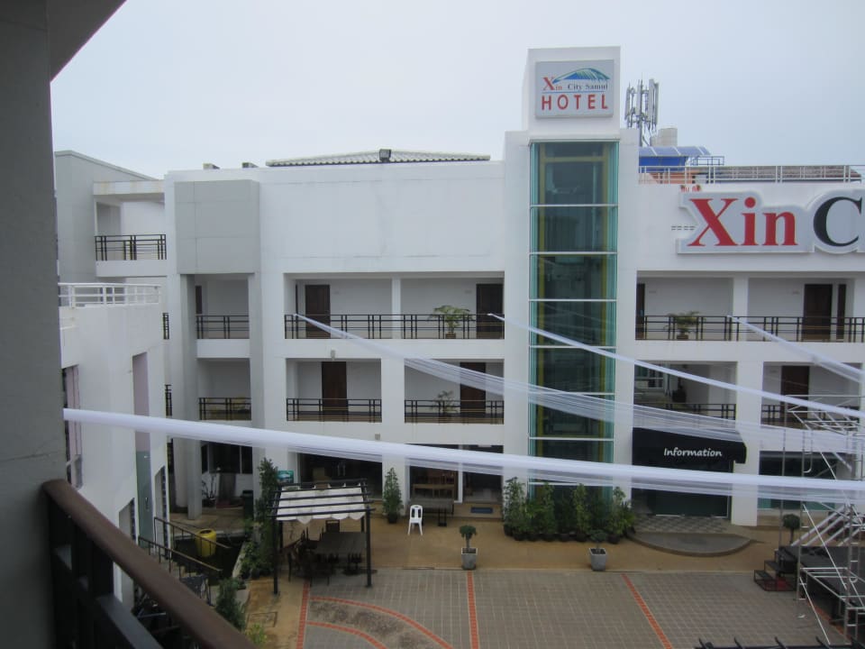 Ausblick vom Balkon Escudo Music Hotel Samui