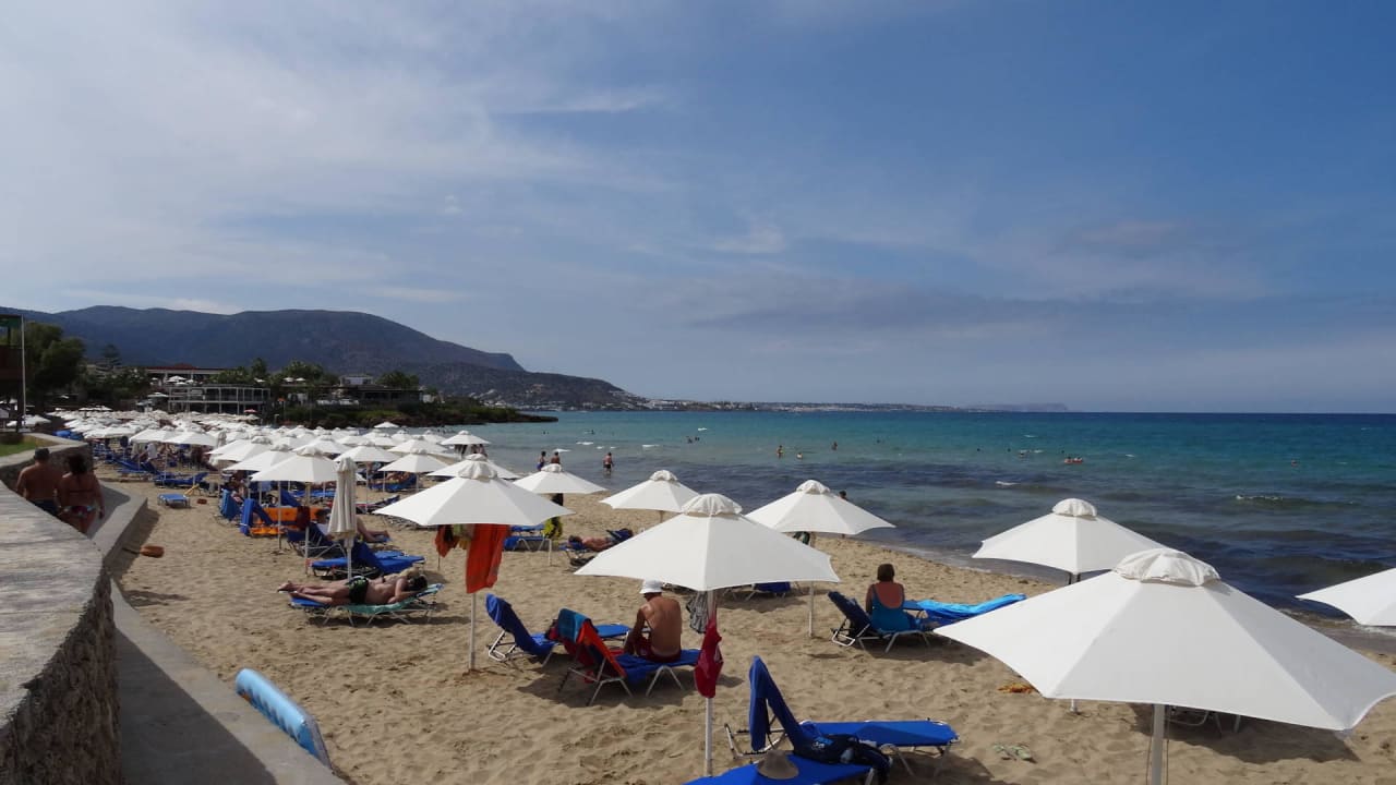 Blick nach Westen Kernos Beach Hotel & Bungalows