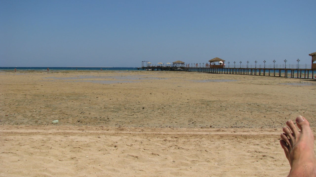 Ist das nicht schön? Mondlandschaft  Amwaj Beach Club Abu Soma Resort