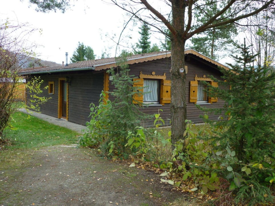 Vom Parkplatz aus Feriendorf Ulrichsgrün