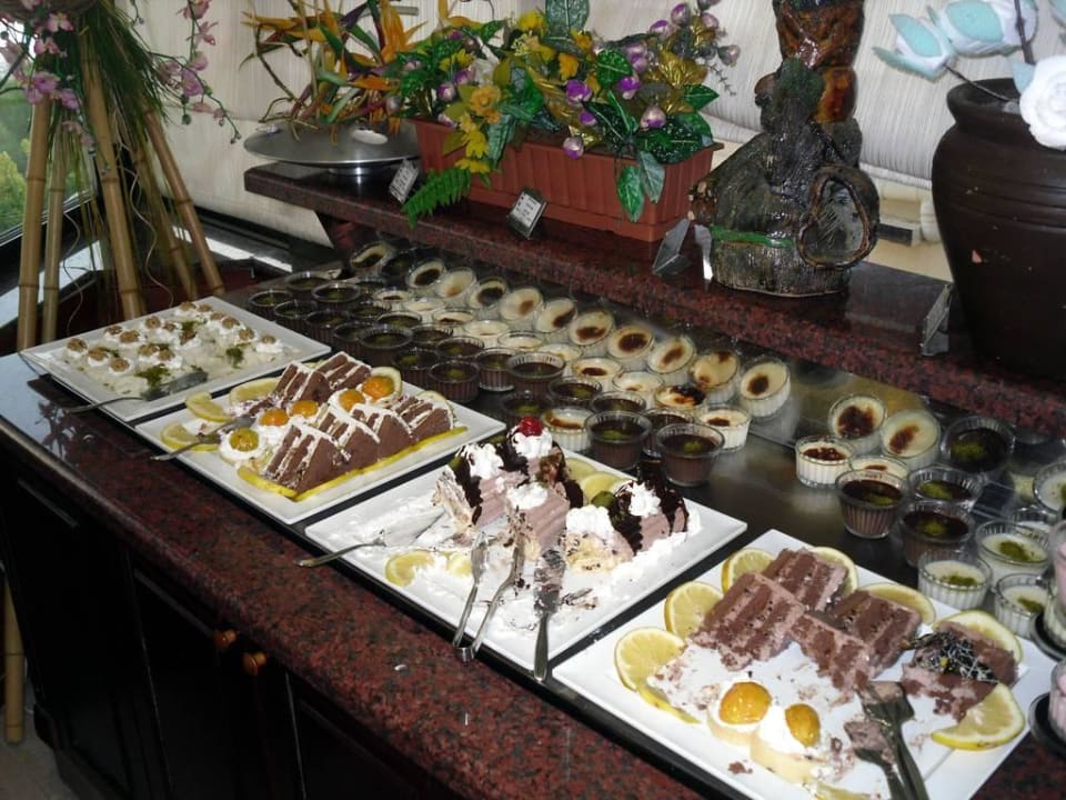 Ein Teil der täglichen Verpflegung Gardenia Hotel