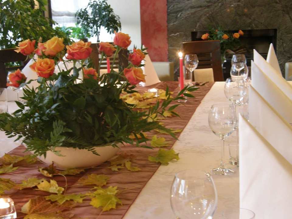 Uroczystość Sala Kominkowa w Restauracji JB Hotel Górski