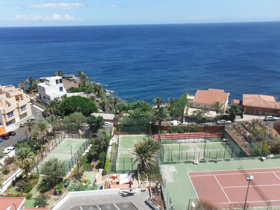 Ausblick aud die Sportanlage Hotel Catalonia Punta del Rey