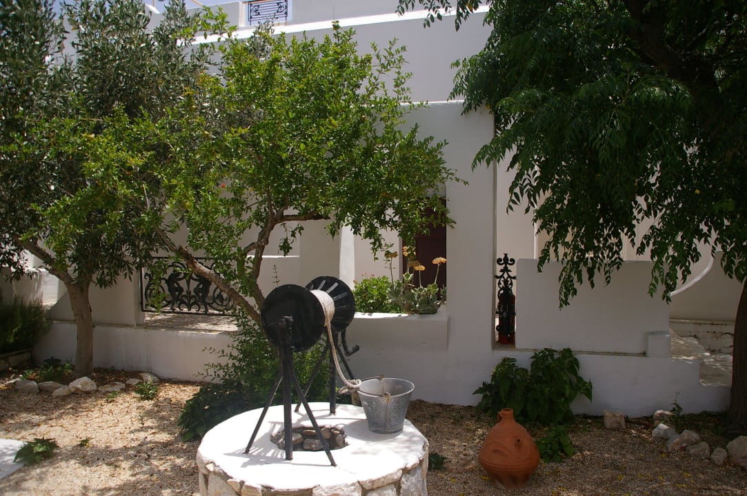 Auf dem Weg zum Bungalow Bungalows Svoronos