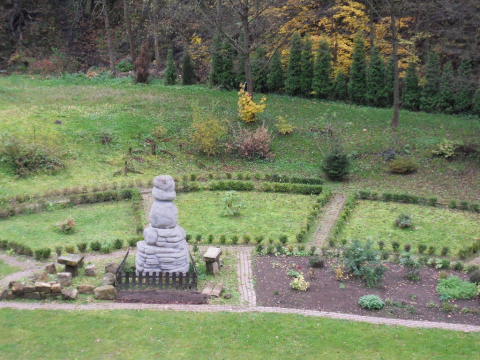 Gartenblick Pension Mittelndorfer Mühle