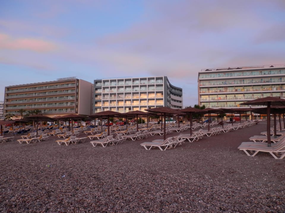 Nach Sonnenaufgang Ibiscus Hotel Rhodos