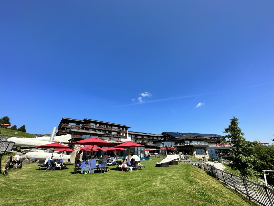 Gartenanlage Familotel Allgäuer Berghof