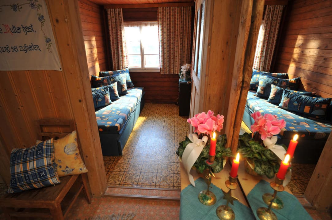 Zweites Zimmer  Hütte Waldheim