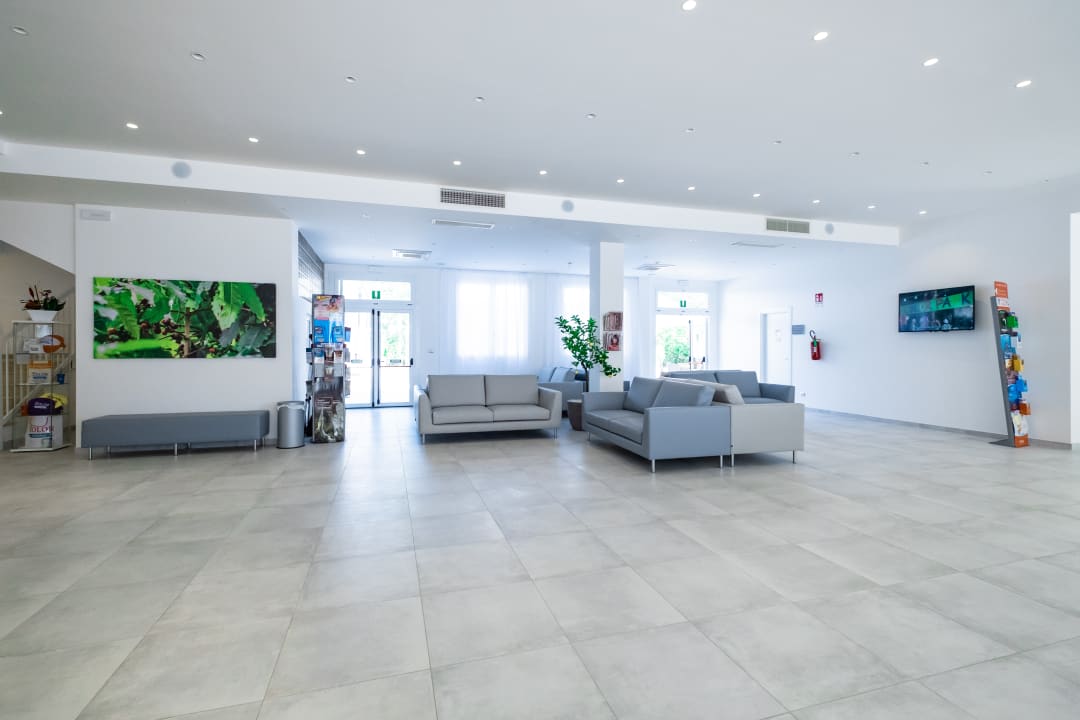 Lobby Color Green Village Cesenatico