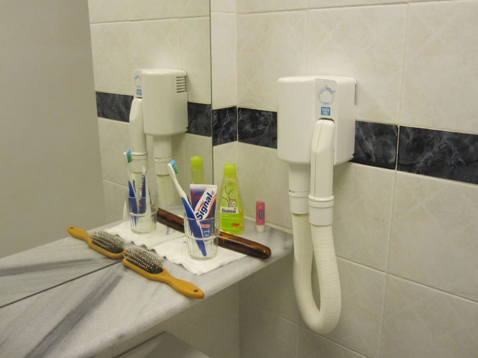 Bad inclusive Fön Ibiscus Hotel Rhodos