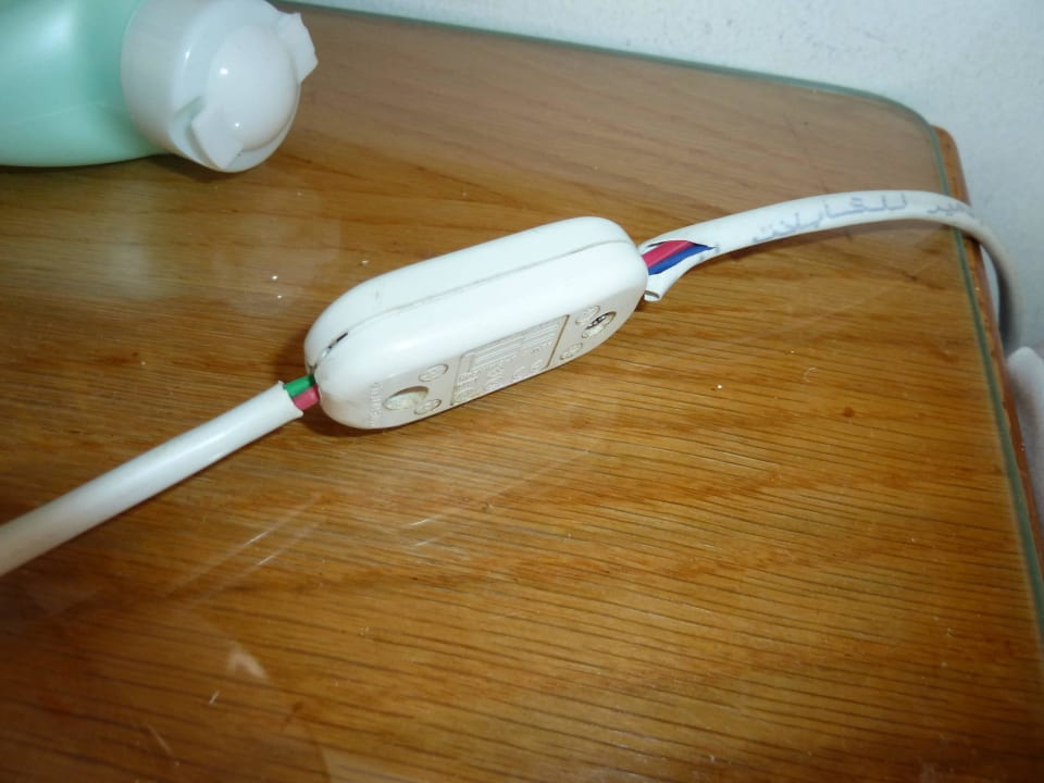 Lichtschalter von Lampe Desert Rose