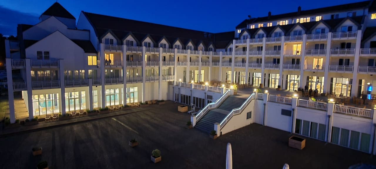 Außenansicht Precise Resort Hafendorf Rheinsberg