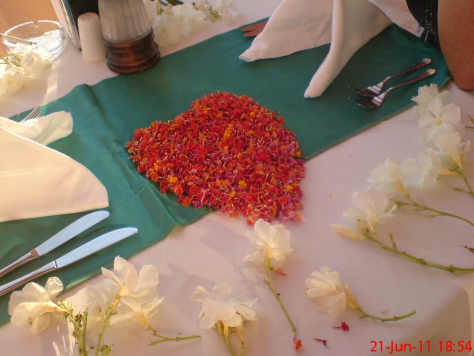 Schöner Geburtstagstisch Royal Atlantis Beach Hotel