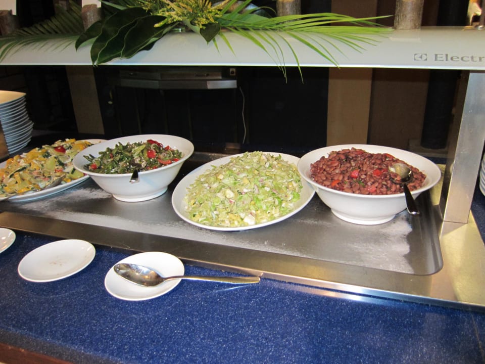 Leckere Salate Veranda Pointe aux Biches Hotel