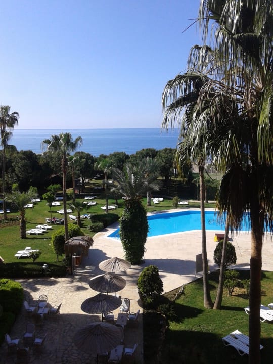 Вид из номера Club Turtas Beach Hotel