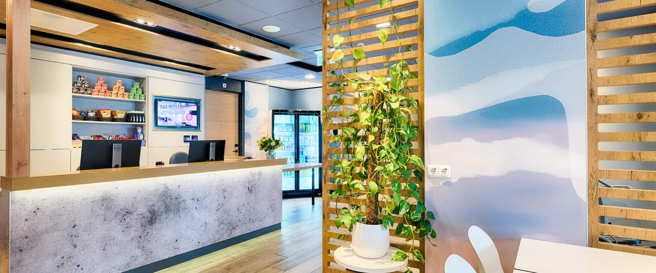 Lobby B&B Hotel Amsterdam-Zaandam
