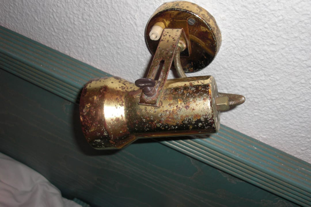 Schimmelige Lampen  Hotel Vibra Beverly Playa