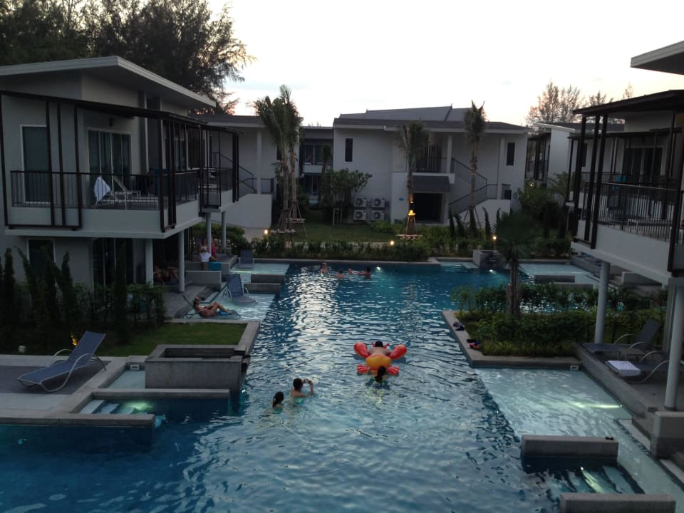 Blick vom Balkon The Waters Khao Lak by Katathani