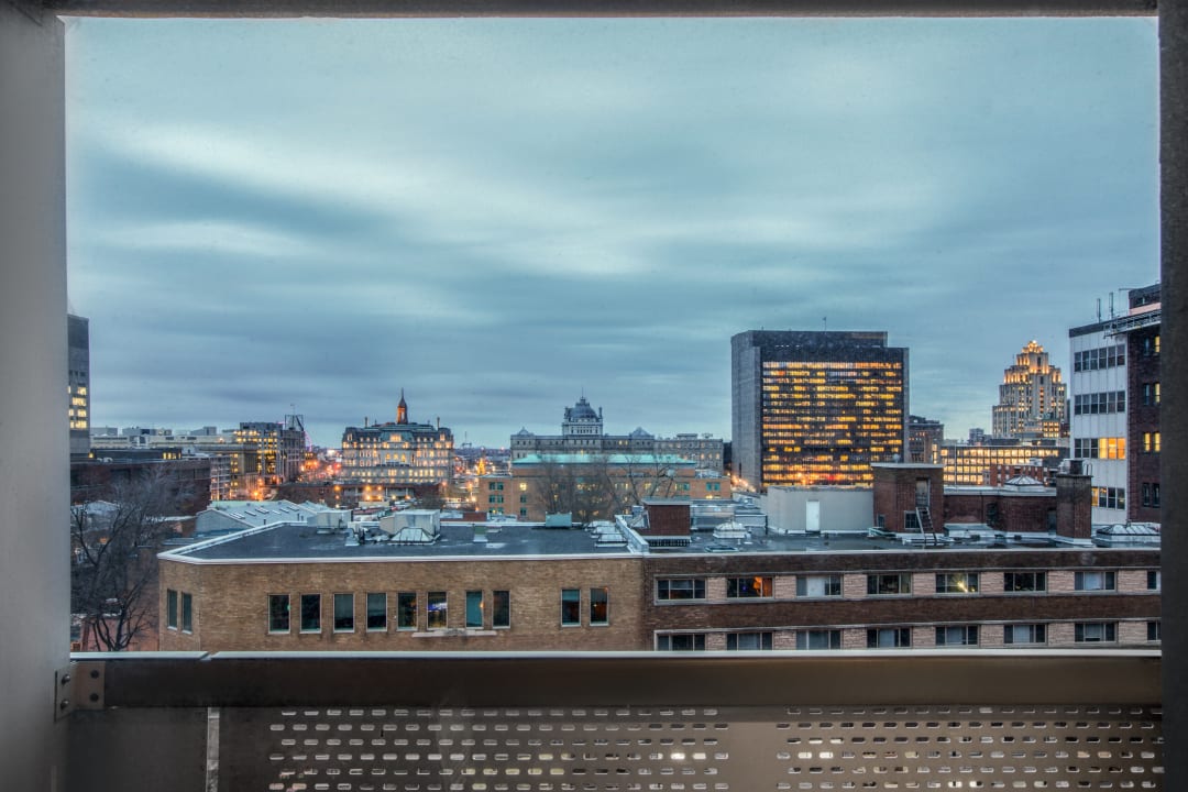 Ausblick Hotel Faubourg Montréal