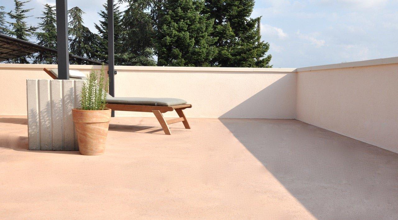 Außenterrasse Altes Landhaus 1. Stock  Tenuta Raffaello Luxus-Domizile