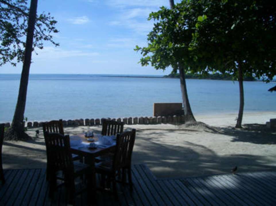 Frühstücksterrasse Hotel Chaweng Blue Lagoon Resort