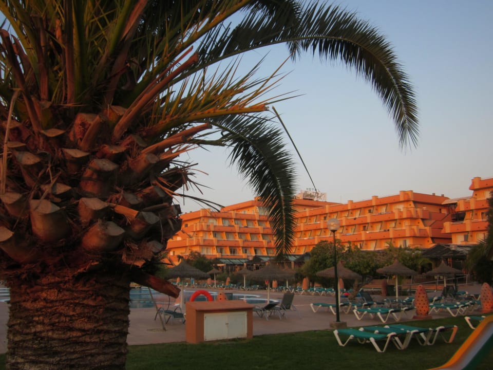 Vom Garten, Blick zum Hotel Hotel Mariant Park