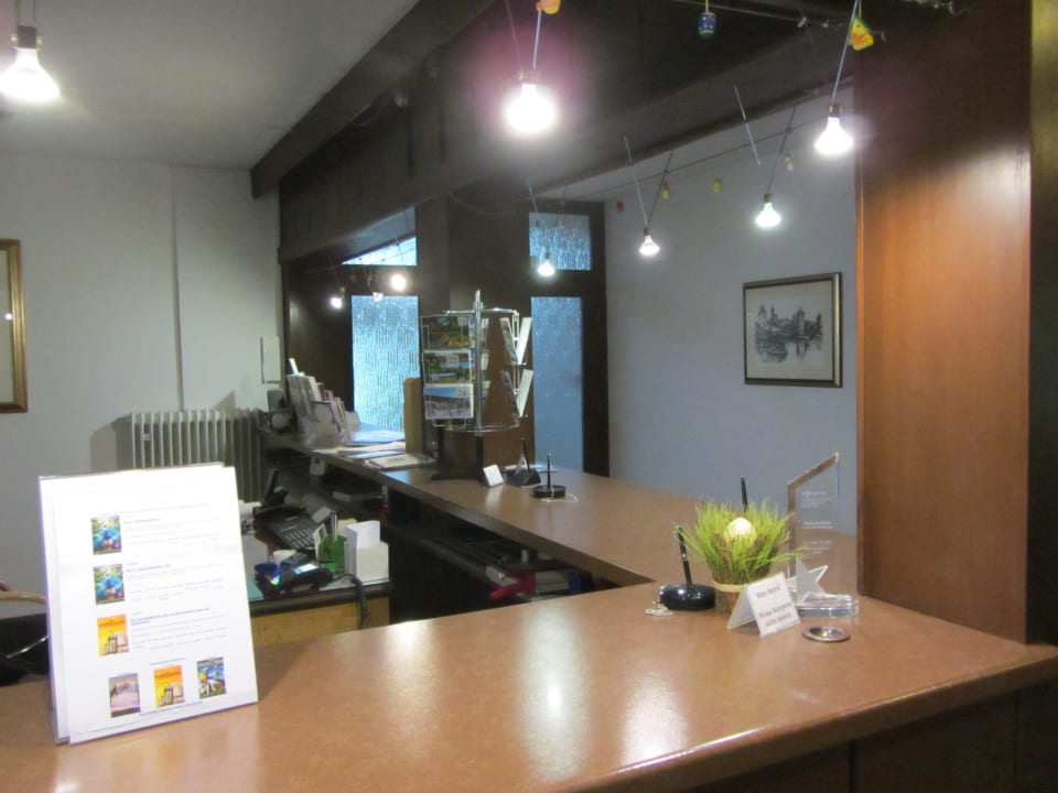 Der Receptionsbereich Hotel Zur Mühle