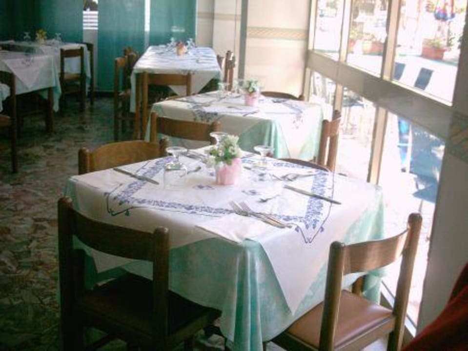 Der Essensraum Hotel Luna Rossa