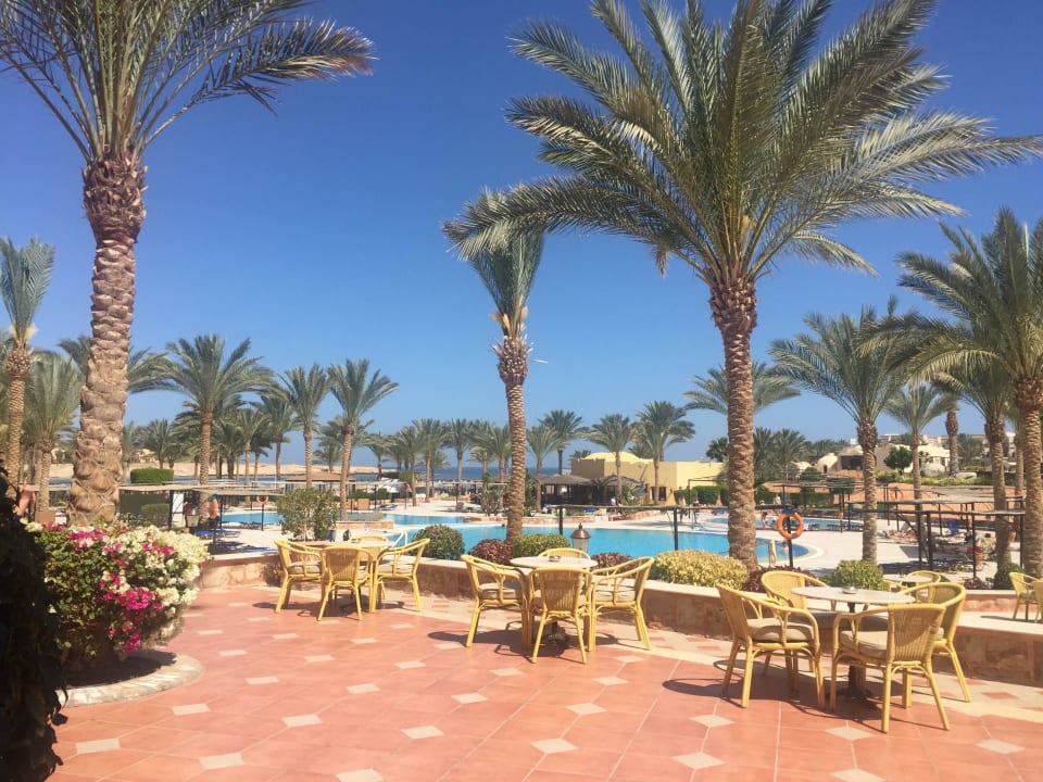 Terrasse der Lobby Jaz Solaya