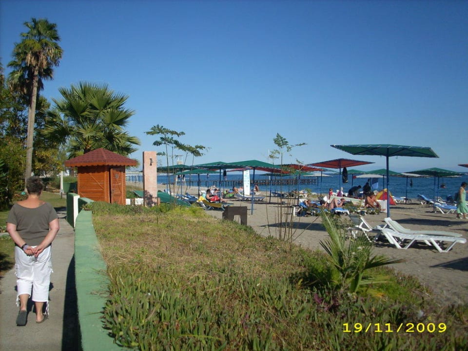 Blick auf den Strand Kilikya Palace Göynük