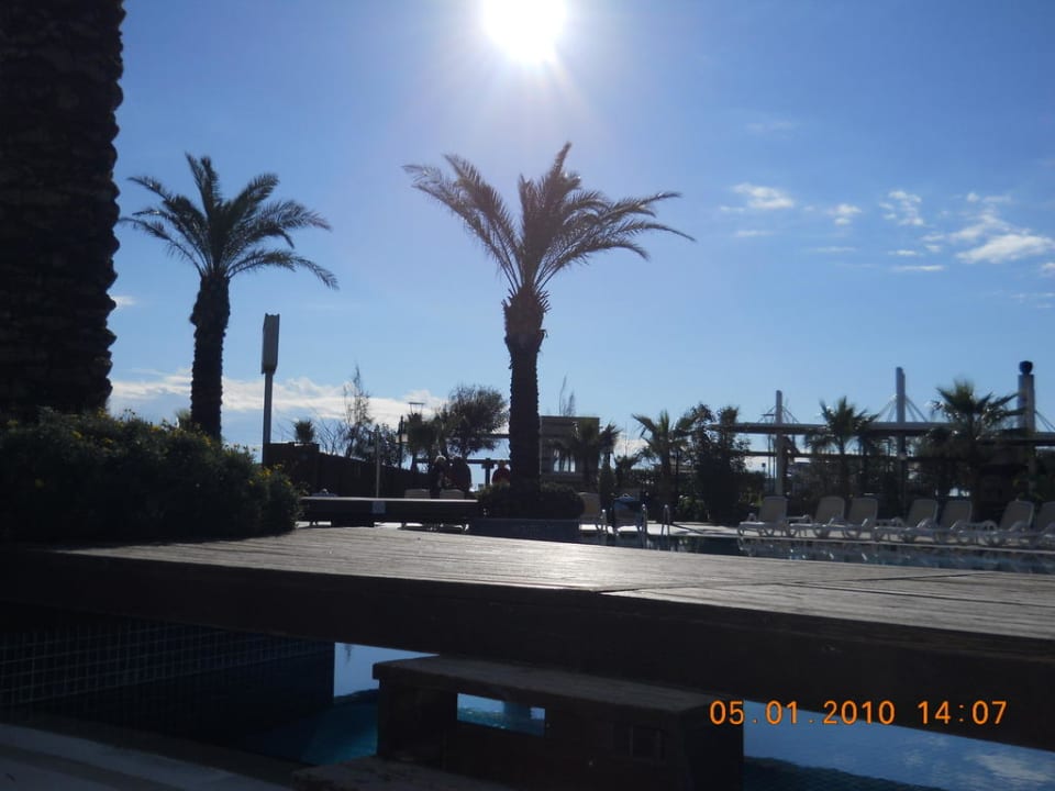 Pool am 5.1.2011 Sunis Evren Beach Resort Hotel & Spa