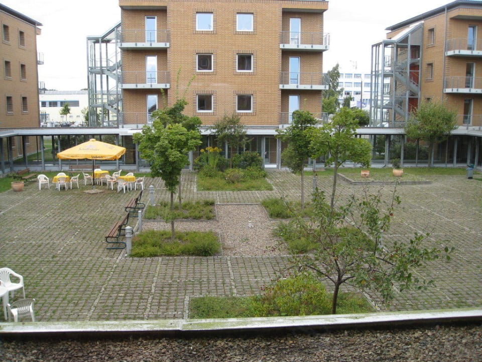 Blick aus dem Zimmer VCH Hotel Greifswald