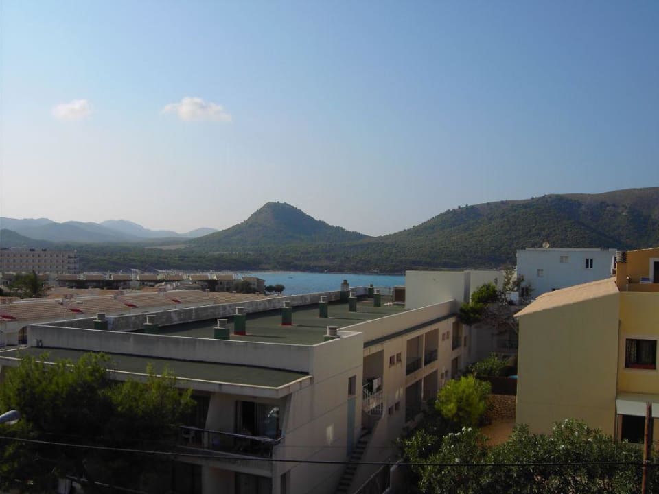 Blick vom Balkon in Richtung Cala Agulla Protur Turo Pins Hotel