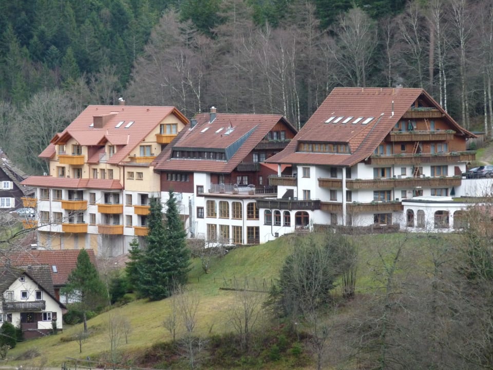 Ein neuer Anblick vom Rotwildgehegr kommend... Wellnesshotel Forsthaus Auerhahn