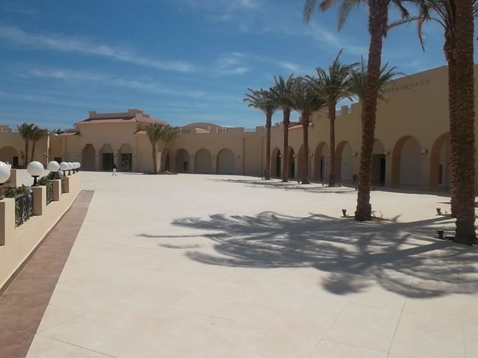 Blick auf den Wellnessbereich Cleopatra Luxury Resort Makadi Bay