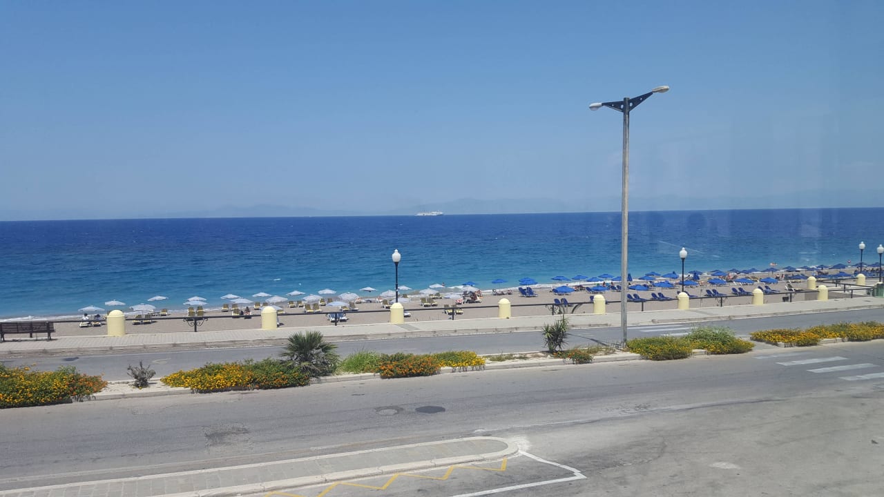 Ausblick von der Lobby Rhodos Horizon Resort