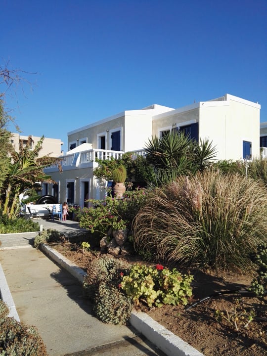 Außenansicht Apartments Zorbas Island