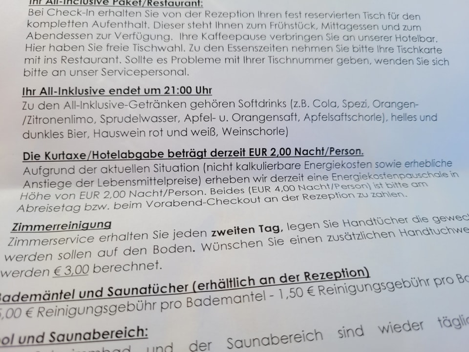 Sonstiges Landhotel Rosenberger