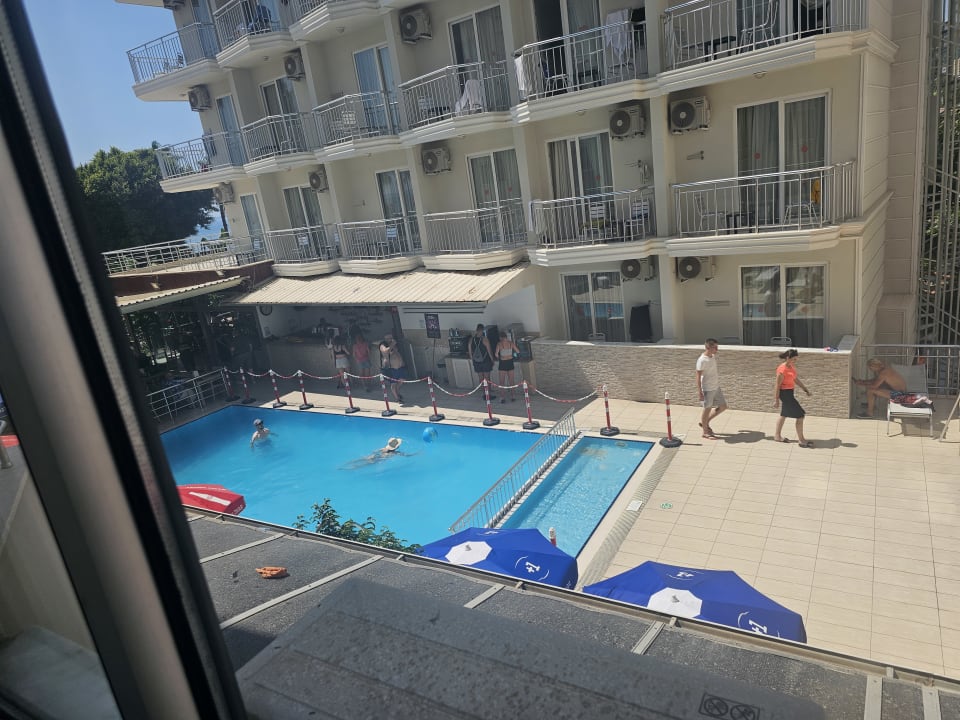 Ausblick Kleopatra Celine Hotel