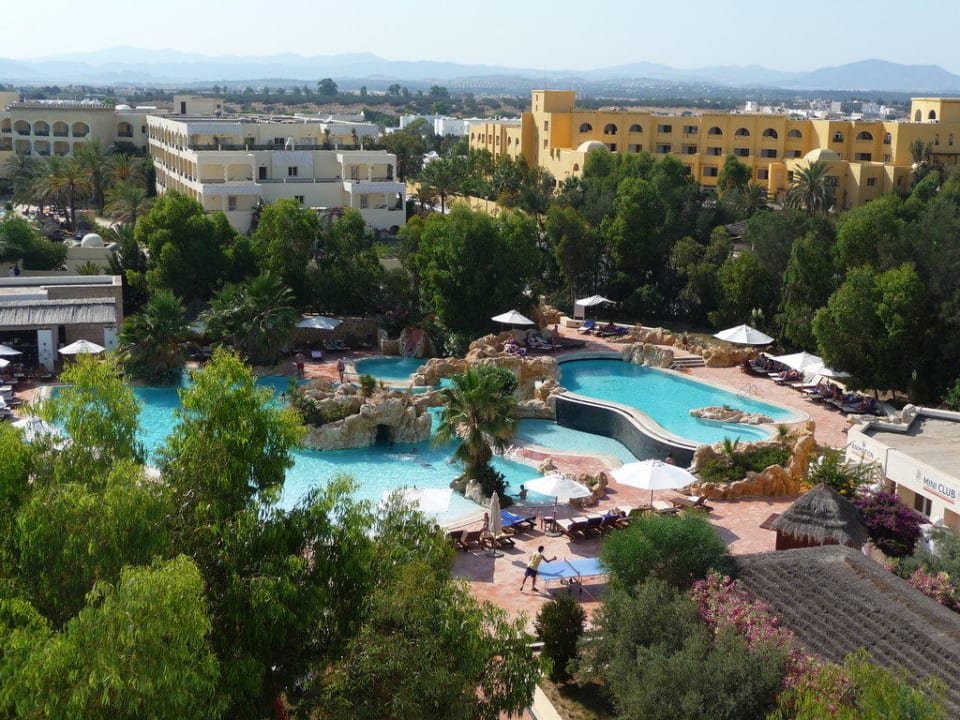 Aussicht aus der 4. Etage Medina Solaria & Thalasso