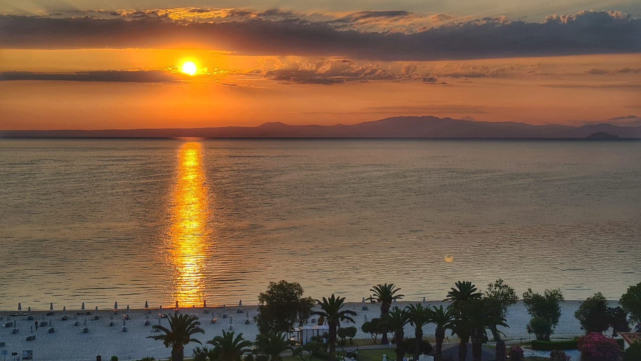 Ausblick Pallini Beach Hotel