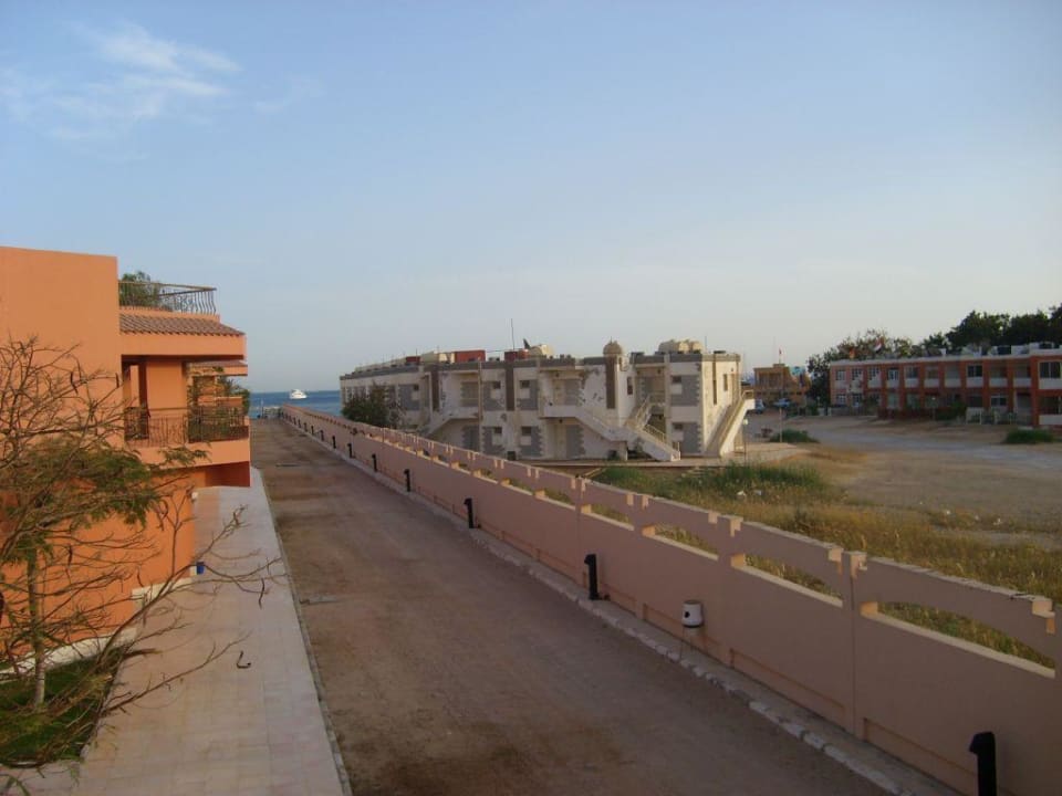 Ausblick aus dem hinter Hof Siva Grand Beach