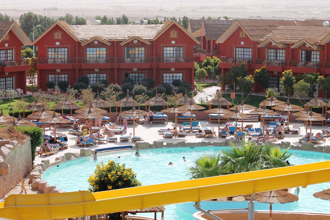 Ausblick im Aquapark Pickalbatros Jungle Aqua Park Resort - Neverland Hurghada